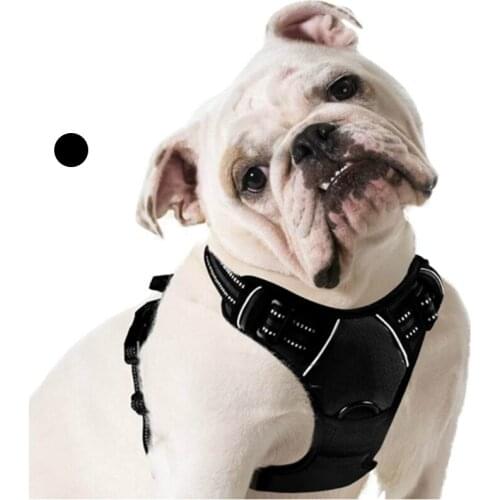 Pet Dog Harness Puppy Dog Adjustable Nylon Dog Harness Vest for Large Medium Dog No Pull Dog Harness Puppy Harness