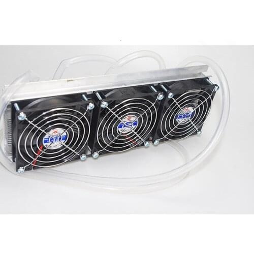 Diy electronic refrigerator 12V semiconductor high power refrigeration sheet water cooled air conditioning fish tank cooling