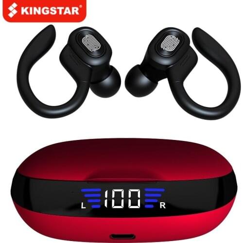 TWS Bluetooth Wireless Headphones LED Earphones 9D Hifi Sports Waterproof Earbuds Bluetooth 5.0 Earphone Headset With Mic