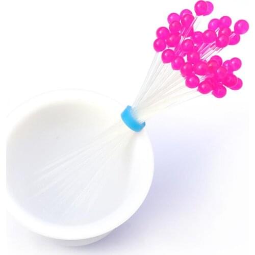 UV-X Crab And Shrimp Crustacean Eyes Fly Tying Materials Fluorescent Hot Pink 50Pcs Per Pack