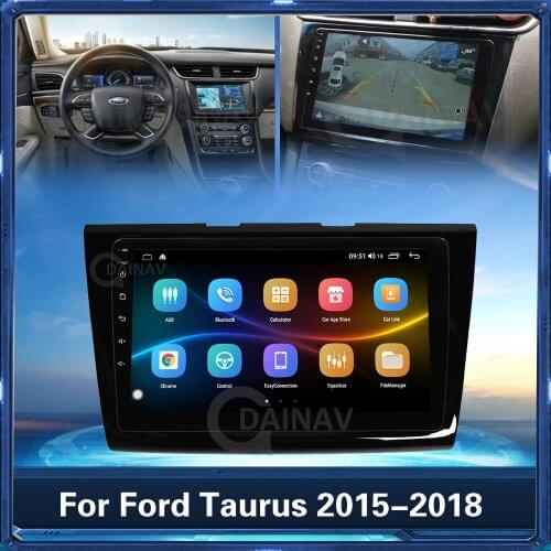 2din128GB GPS Navigation Screen For Ford Taurus 2015 2016 2017 2018 Android Multimedia Player Audio Radio Auto Stereo Head Unit