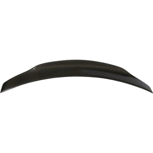 Car Rear Wing Spoiler Lip for Mercedes-Benz C Class W204 Sedan 2007 - 2014 Carbon Fiber Trunk Lip