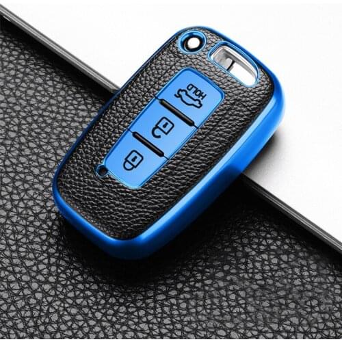 Car Key Cover Case For KIA RIO K2 K3 Sportage For Hyundai Solaris HB20 Veloster SR IX35 Accent Elantra i30 Accessories