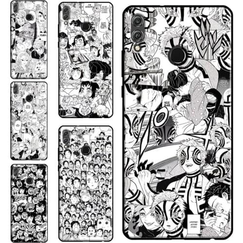 Demon Slayer Anime Case For Huawei Honor 10 Lite 10X 8X 9X 6A 8A 9A 7S 8S 7C 7A 4C 6C 20 Pro 10i Cover Shell