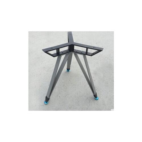Round bracket. The square feet. The table legs. Glass table leg