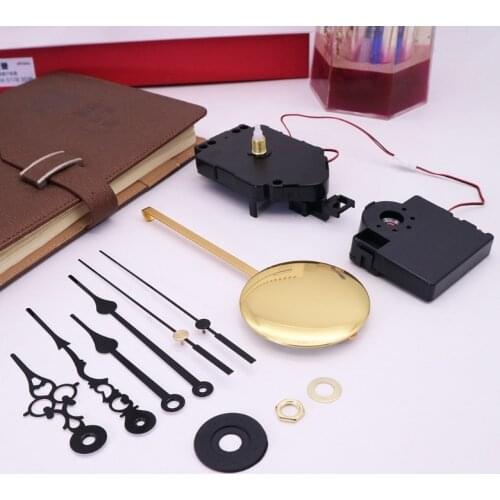 DIY Quartz Pendulum Trigger Silent Clock Movement Mechanism with 16 Music Box Movement Chime Wall Clock Parts