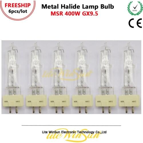 Litewinsune 6PCS FREESHIP MSR 400 Stage effect MSR 400W GX9.5 MSR400
