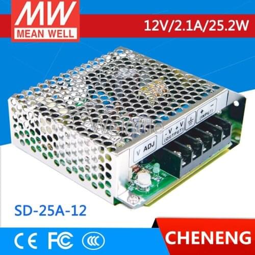 MEAN WELL original SD-25A-12 12V 2.1A meanwell SD-25 12V 25.2W Single Output DC-DC Converter