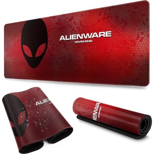 Dell Alienware LOGO Mouse Pad Gamer PC Completo Computer Large 900x400 XXL Desk mat Keyboard Anime Gaming Accessories Mousepad