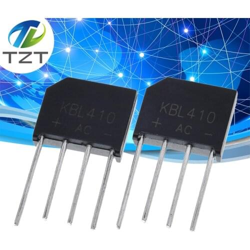 5PCS/Lot KBL410 KBL-410 4A 1000V Single Phases Diode Rectifier Bridge Wholesale