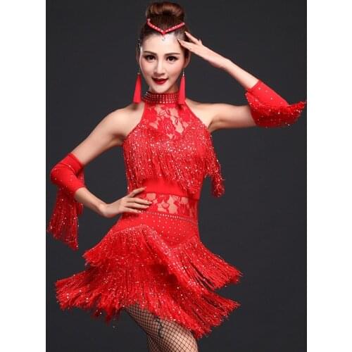 Latin Dance Dress Special Offer Latin Dance Dress Women Latin Dance Costume Latin Salsa Dresses Fringe Dress