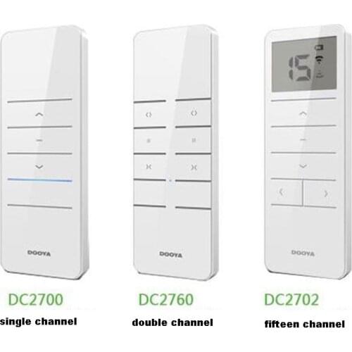 Dooya remotes 1/2/15 channel wireless remote controller for curtain motors and roller blinds motors