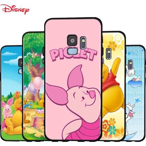 Silicone Cover Disney Pink Piglet For Samsung Galaxy A9 A8 A7 A6 A6S A8S Plus A5 A3 A02 Star 2018 2017 Phone Case