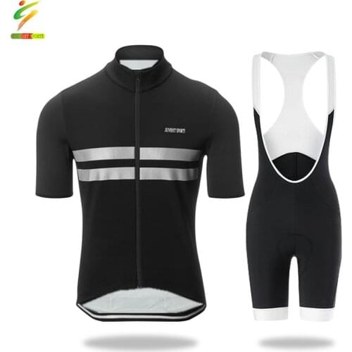 Sports Cycling Clothing Summer Cycling Jersey Sets Women Men Cycling Clothing Breathable Team Racing Uniform Clothes Gel Pad