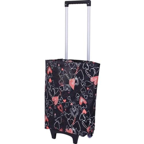 Shopping trolley bags On Wheels Shopping cart bags Food Organizer Trolley Bag Folding Shopping Bags Buy Vegetables Market Bag