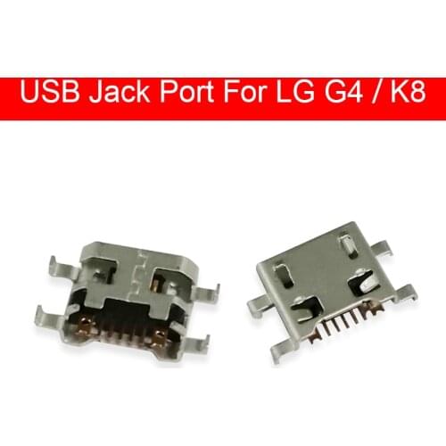 Usb Charge Jack Port Plug For LG G4 F500K H810 H815 H818 LS991 VS986 Chargring Connector Dock Socket Repalceemnt For LG K8