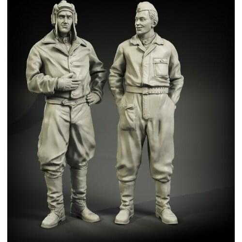 1/35 Resin Model Figure GK， Unassembled and unpainted kit