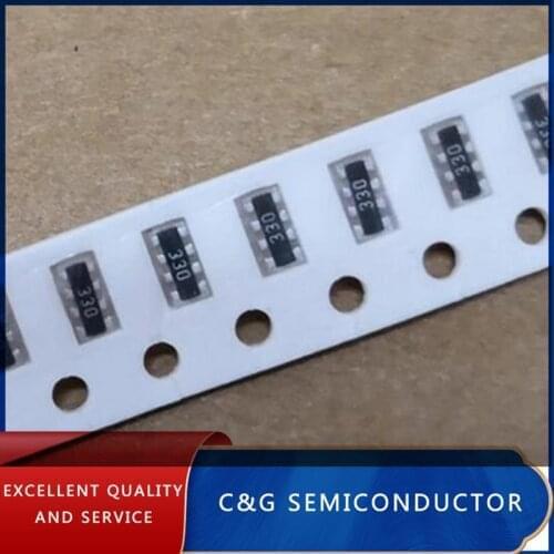 100pcs 10K ohm 10 Kohm 5% 0603 8P (2*4P) SMD Thick Film Chip Resistor Network Array (0R 10R 100R 220R 330R 470R 1K 2.2K 4.7K 1M