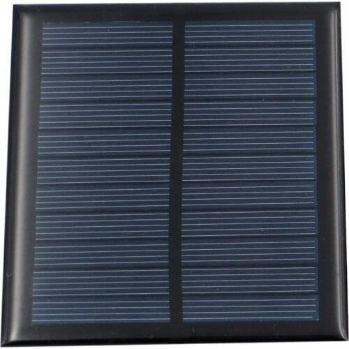 5.5V 182mA 1Watt 1W Solar Panel Standard Epoxy Polycrystalline Silicon DIY Battery Power Charge Module Mini Solar Cell toy