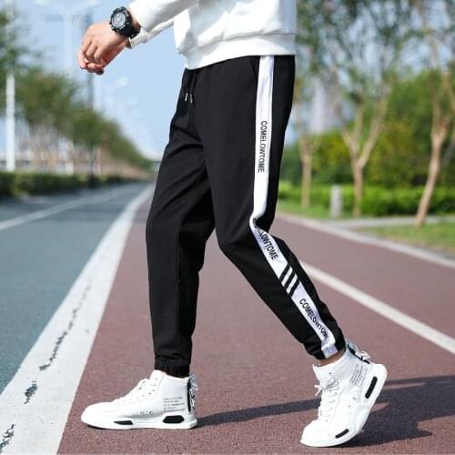 Mens New Sports Pants 2021 Harem Casual Elastic Waist man Fashion Trousers Streetwear Joggers Male Trousers Plus Size Pant