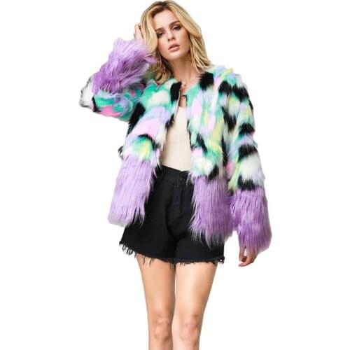 Liva girl Fashionable Fur Coats