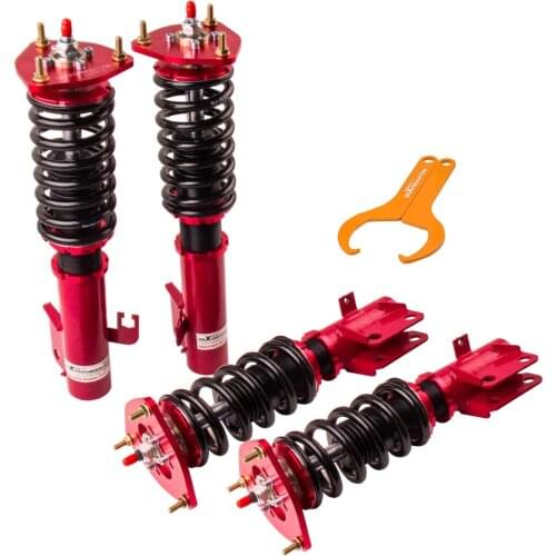 Coilover Shock Absorber for Subaru Impreza WRX GC8 1993-2001 24 way adjustable Height Suspensions Shocks Struts Coil Spring