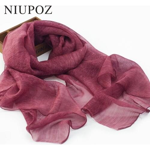 2017 New Design Luxury Women Foulard Brand Solid 50% Silk 25% Wool Scarf Especially Elegant Shawl Long Wrap High Quality M209