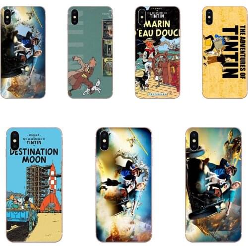 The Adventures Of Tintins For Samsung Galaxy Note 10 pro Plus Lite 9 8 5 4 3 M60s M40 M30 M30S M20 M10 M10S Soft Live Love Phone