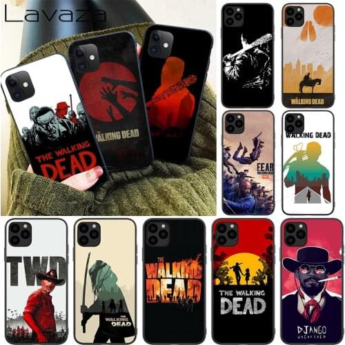 Lavaza the walking dead hero Silicone Soft Case for iPhone 12 Mini 11 Pro XS Max XR X 8 7 6 6S Plus 5 5S SE