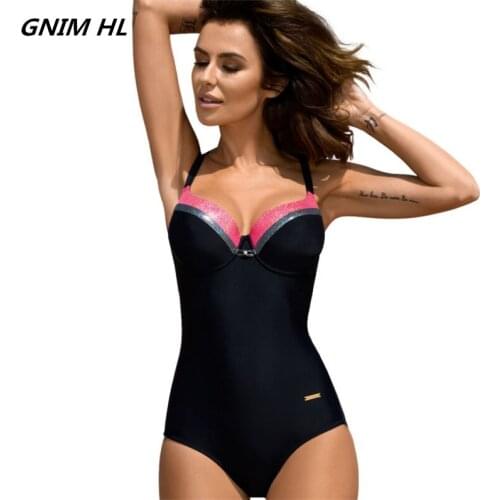 One Piece Sexy Bikini Swimsuit Women New 2019 Push Up Swimming Suit For Women Large Size Swimwear Beachwear Bathing Suit Biquini