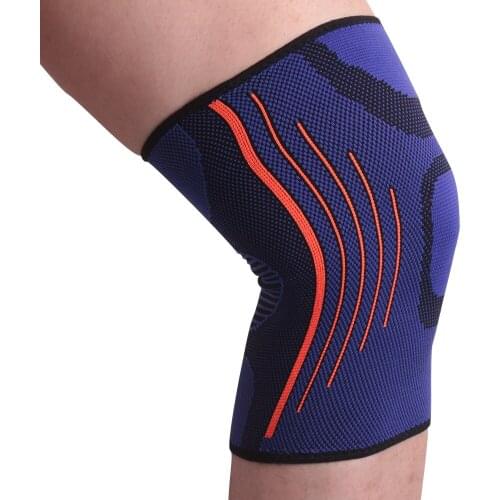 1 Pair Sports Elastic Kneepad Outdoor Hiking Mountaineering Knee Pads Sports Protective Gear Training Fitness Kneepad