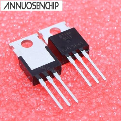 10PCS BT138-600E TO220 BT138-600 TO-220 BT138 new and original
