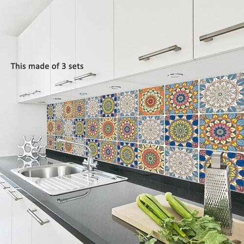 3D Wall Sticker for Living room Kitchen Bathroom Splashback Vinyl Wall Tile Stickers Transfers Wall Decals Room Home Decoration