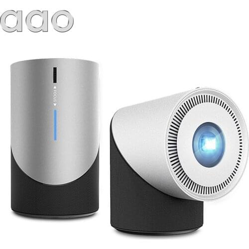 AAO DLP Projector S211 Portable Mini Projector 280Ansi 1080P Android IOS Phone WiFi Beamer Miracast Airplay Battery 3D Proyector