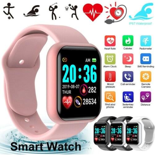 Fitness Tracker Men Smartwatch Heart Rate Health Sports Smart Watch Women Bluetooth Wrist Wristwatches for Android and IOS