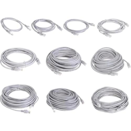 1/1.5/2/3/5/10m CAT5e Ethernet Cable High Speed RJ45 Ethernet Network LAN Cable Router Computer Cables for PC Router Laptop