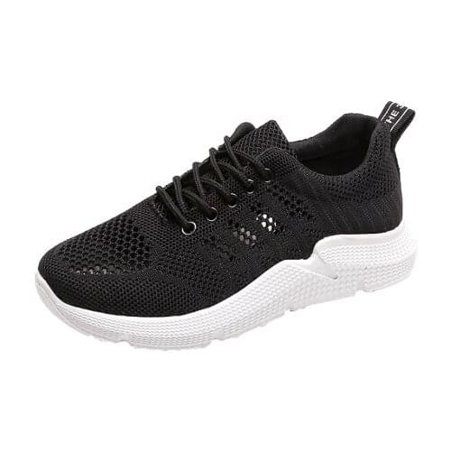 Leisure sneakers women Breathable sneakers Mesh Outdoor Fitness Sport shoes women shoes trend Sneakers Shoes Vulcanized
