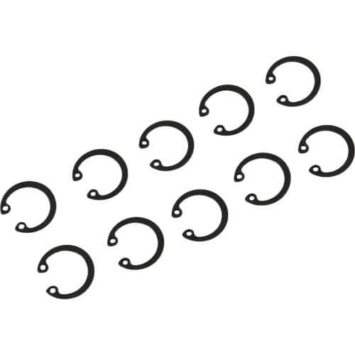 10PCS Circlip Set External/Internal Retaining E-type Cir clip Lock Snap Retaining Ring Assortment Set holes Shaft Collar Washer