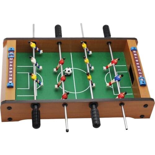 Mini Tabletop Foosball Table-Portable Table Football Soccer Game Set w/ 2 Balls & Score Keeper for Adults Kids настольный футбол