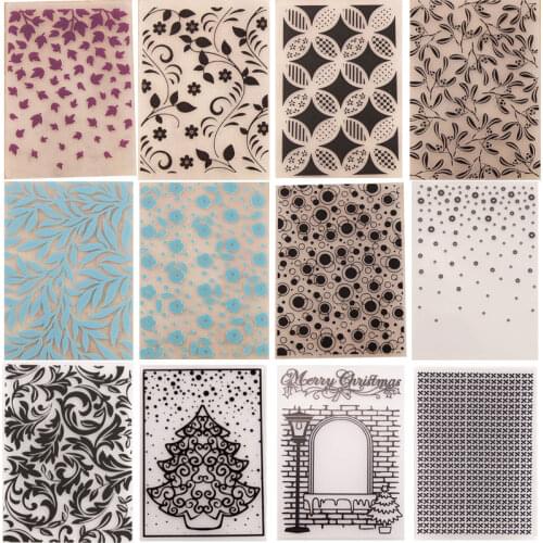NCraft Plastic Embossing Folder Template For Scrapbooking Crafft DIY Photo Album Card Holiday decoration