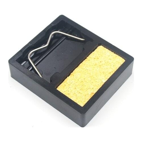 Electric Soldering Iron Stand Holder Metal Support Station With Solder Sponge Soldering Iron Frame Small And Simple