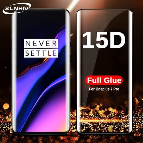 Full cover for oneplus 7 7T pro tempered glass protective film for oneplus 6 6T 5 5T on glass phone screen protector smartphone