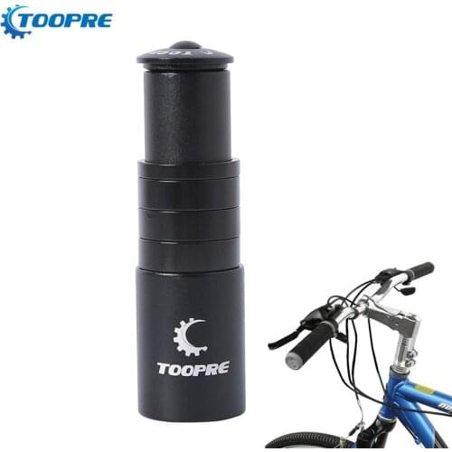 13cm Aluminum Alloy Bicycle Front Fork Stem Extender Mountain Road Bike Handlebar Extension Tube Riser Cycling Parts For 28.6mm