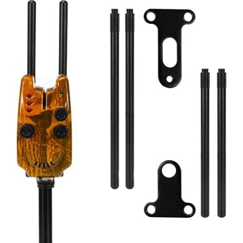 Fishing Bait Slingshot Thrower Aluminum Alloy Elastic Powerful Catapult Food Bag