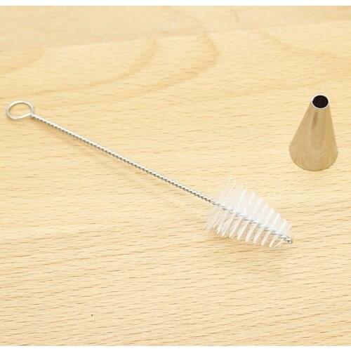 AIWILL Flower mouth cleaning brush Flower mouth flower brush Cleaning brush Decorator nipple cleaner