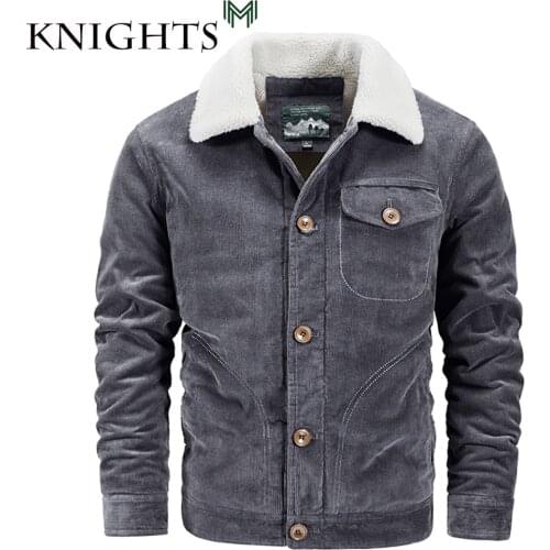 Street Knights Mens Corduroy Jackets