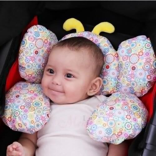 Baby Stroller Pillow Baby Infant Newborn Support Pillow Cushion Prevent Flat Head Baby U-Shaped Pillow