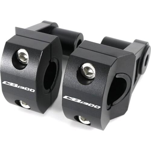 7/8" 22mm Handlebars Mount Clamps Risers Fit For HONDA CB1300 1998-2019 CNC Motorcycle Dirt Bike Pivoting Handlebar Riser