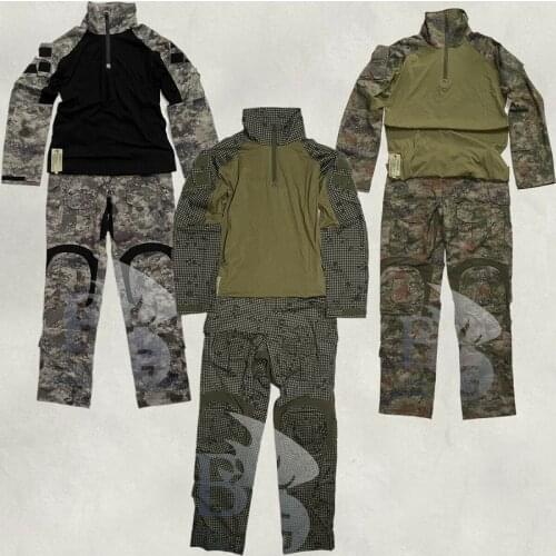 Combat Uniform Tactical Clothing Set Longe Sleeve Shirt Pants Trousers Hunting