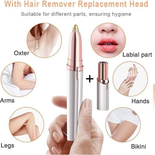 Eyebrow Razor Eletrica Eyebrow Trimmer Handle Rasoir Visage Femme Electric Eye Brow Trimmer Tools Dermaplaning Facial Tupia